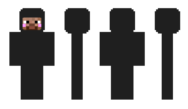 Minecraft skin Parting