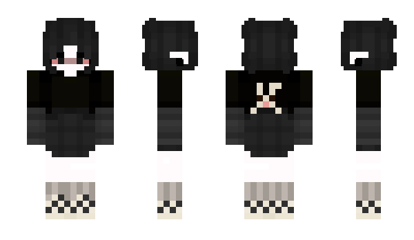 Minecraft skin 6a6auka