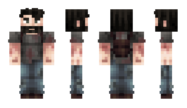 Minecraft skin catecholamine