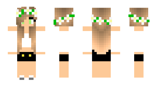 Minecraft скин по нику GoldMoon