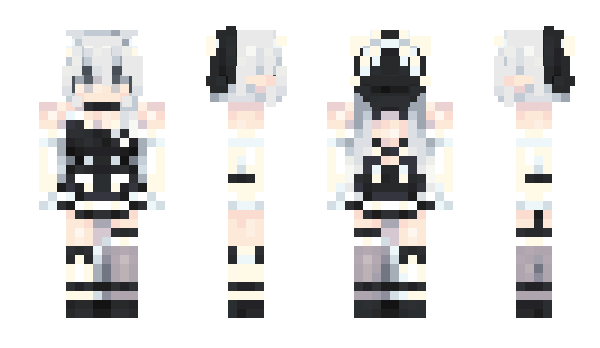 Minecraft скин по нику BouwitheFemboy