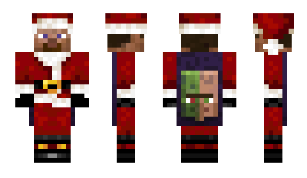 Minecraft skin WEFLECLAUSHOHOHO