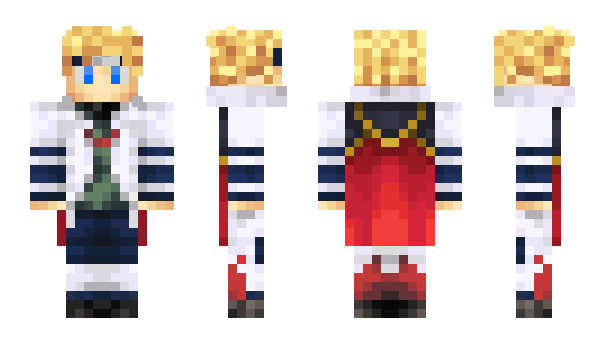 Minecraft skin samurquai