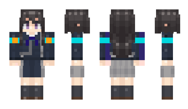 Minecraft skin hiyohhi_JP