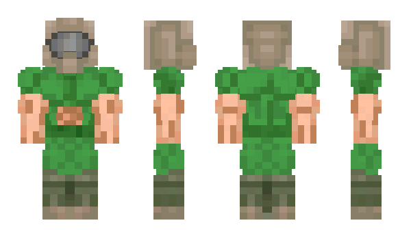 Minecraft skin PuffyMC