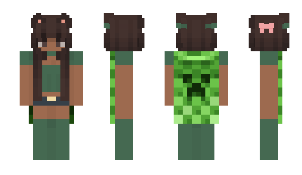 Minecraft skin Wysiona