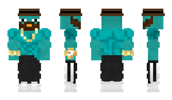 Minecraft skin DevilsSilhouette