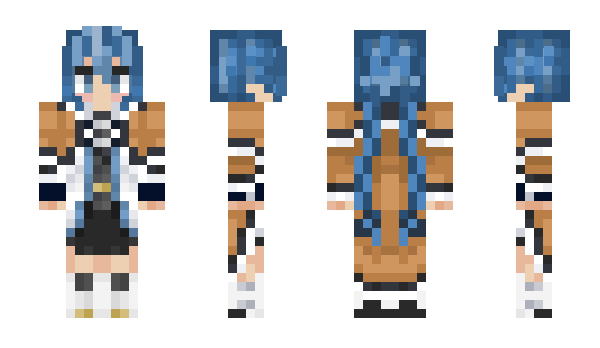 Minecraft skin cHrXz_