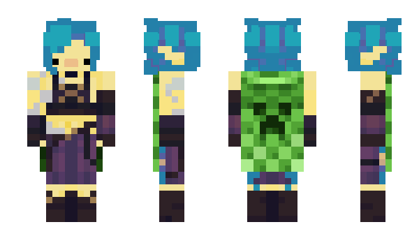 Minecraft skin Lucykon