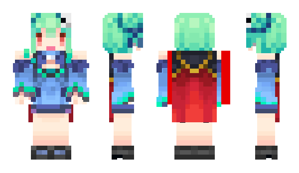 Minecraft skin amemiya_nazuna