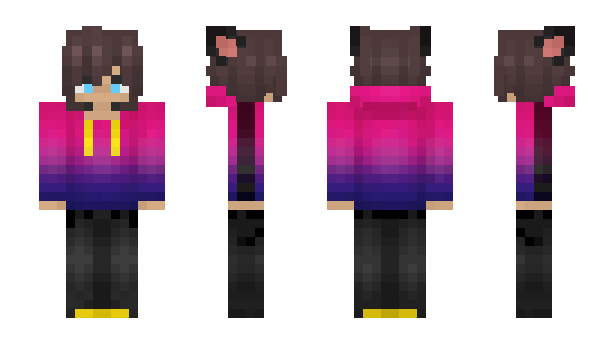 Minecraft skin tetoh