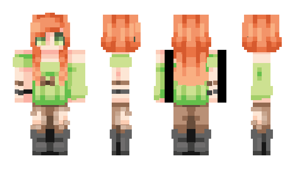 Minecraft skin Elenie