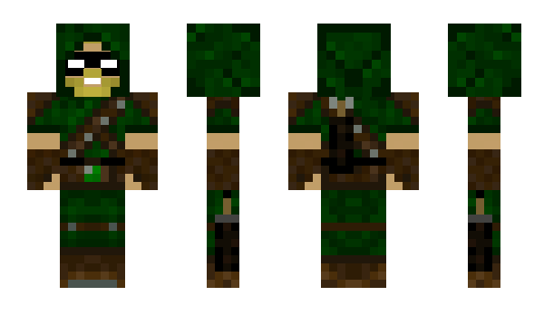 Minecraft skin Greenarrow654