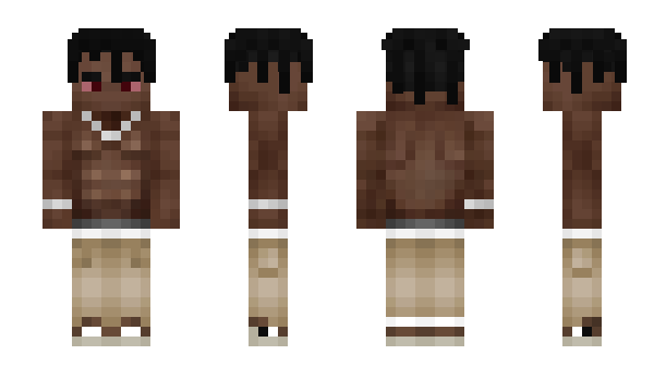 Minecraft skin jhair