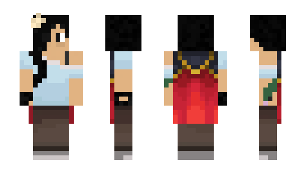 Minecraft скин по нику LadyNear