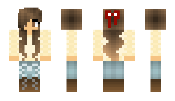 Minecraft skin hellosarina