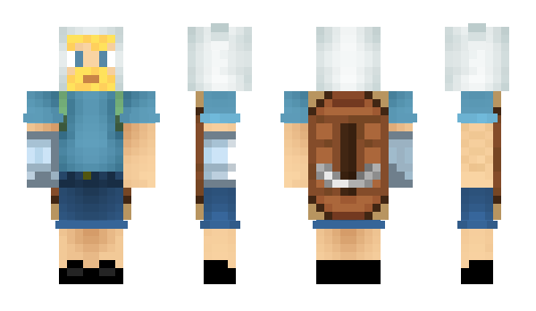 Minecraft skin Finn_ARG