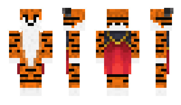 Minecraft skin MrTIGER_