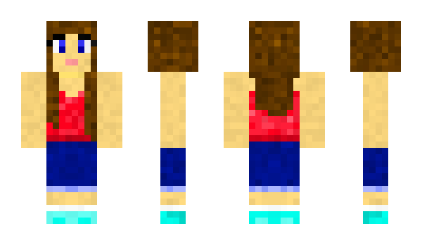 Minecraft skin Misukii