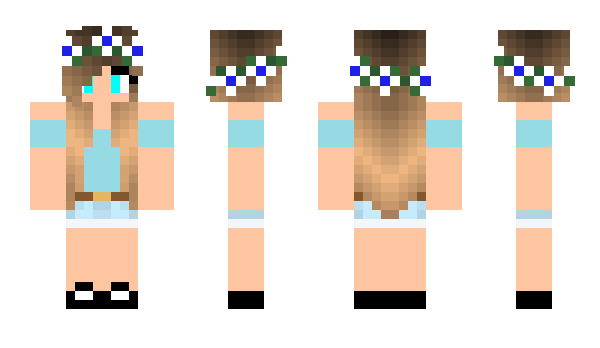 Minecraft skin AWPMedusa