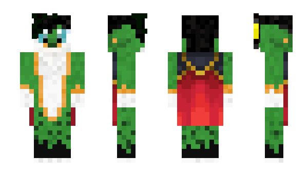 Minecraft skin AzeLeDix