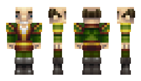 Minecraft skin Roxier