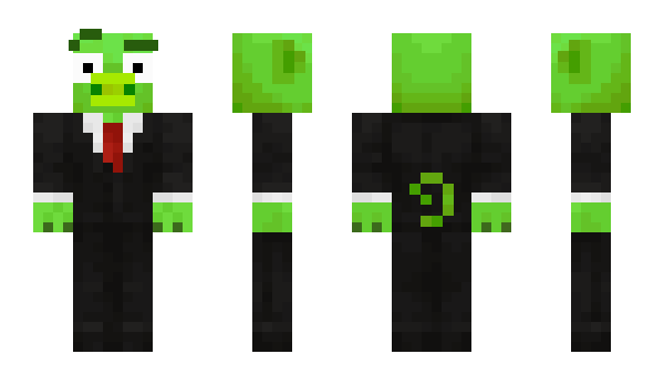 Minecraft скін по ніку SirPig_