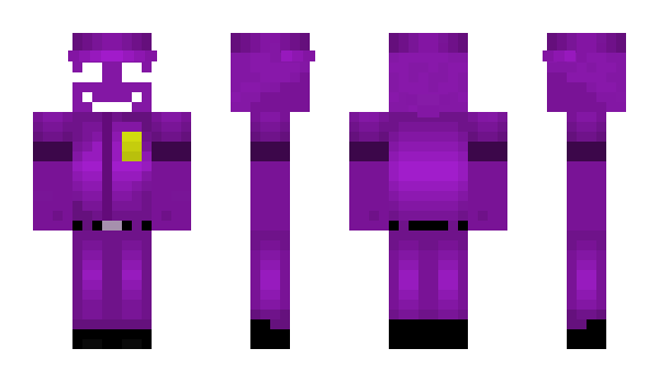 Minecraft skin Purple_Vinecent