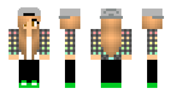 Minecraft skin mzkitten