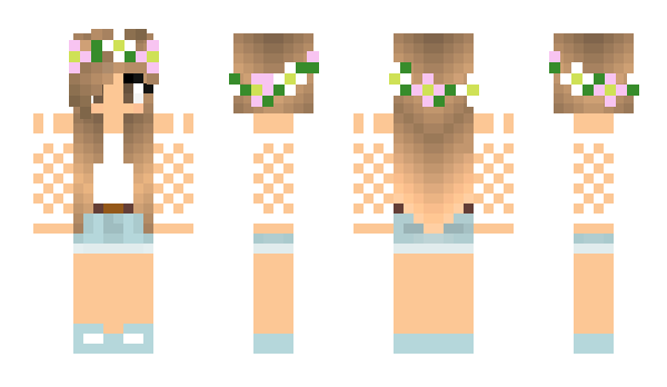 Minecraft skin cheerleader360