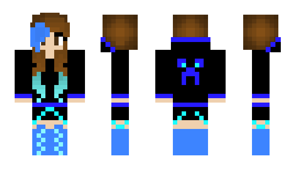 Minecraft skin allycat2006