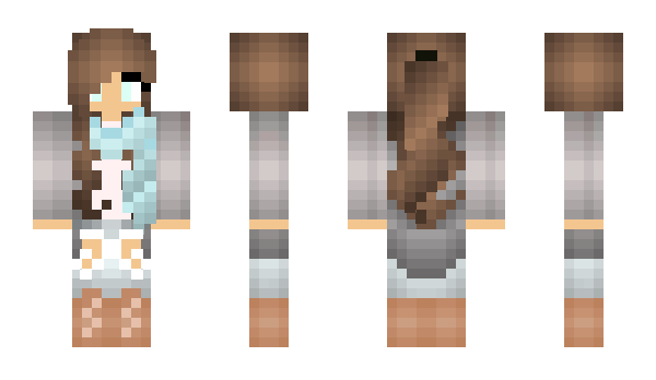 Minecraft skin QueenRea