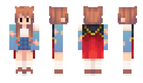 Minecraft skin Amaixn