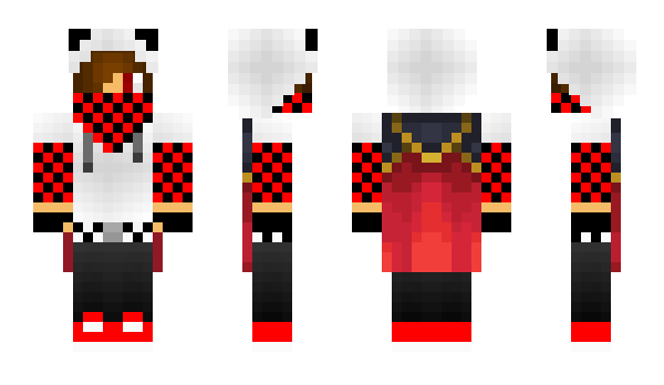 Minecraft скин по нику Panda_Boy123