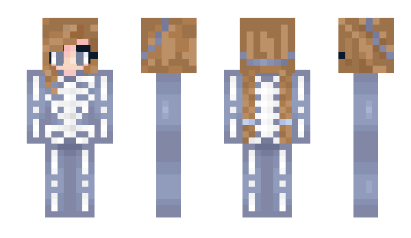 Minecraft skin EvelinkaMalinka