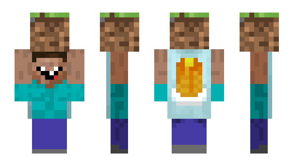 Minecraft skin TheDamnedMan