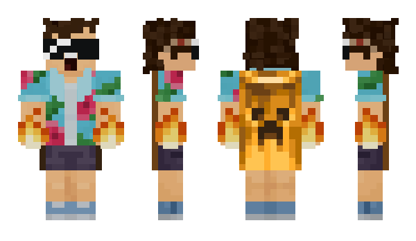 Minecraft скин по нику TribeBeast01