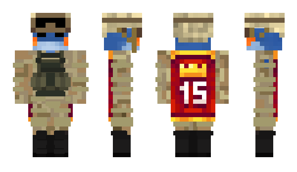Minecraft skin LordJBEscobar