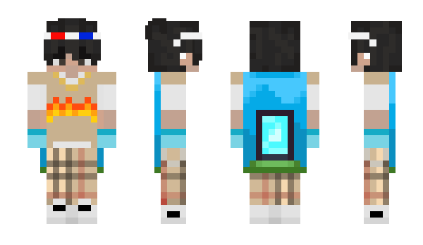 Minecraft скін по ніку AdriXO2006