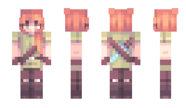 Minecraft skin Rawda