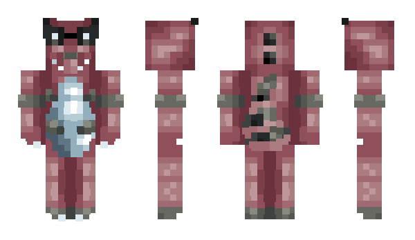 Minecraft skin Krookodilian