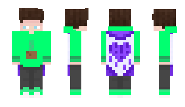 Minecraft skin Unfylu