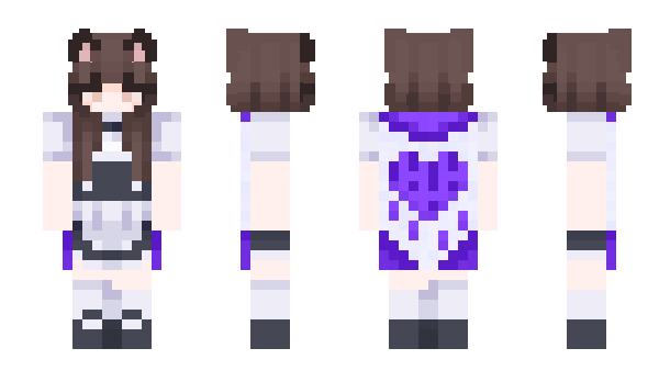 Minecraft skin purrmeowmeow
