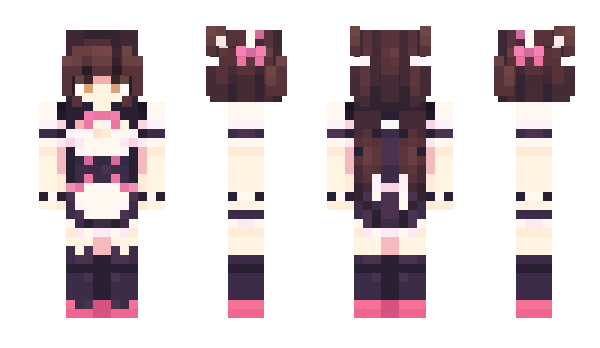 Minecraft skin FelineMaid