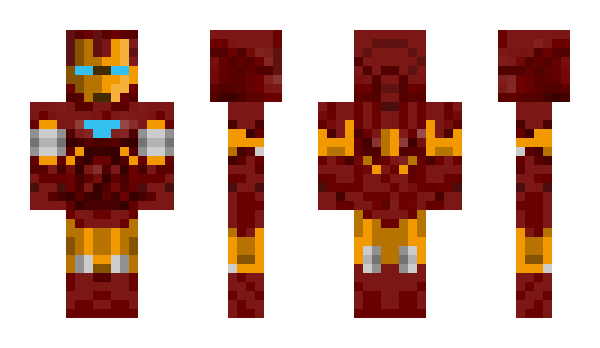 Minecraft skin TonyStark