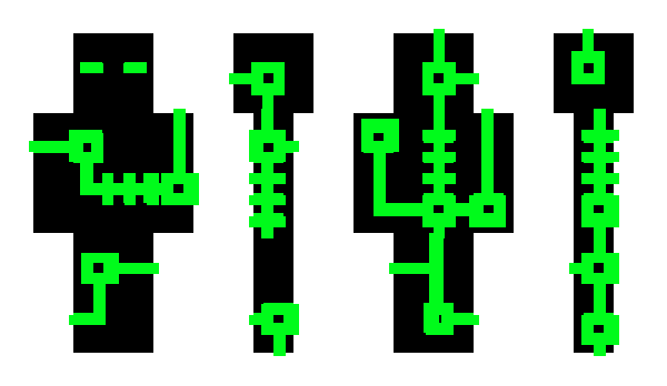 Minecraft skin Circuit86