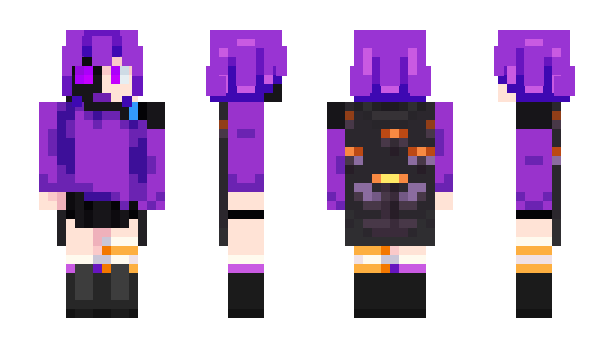 Minecraft скін по ніку AmethystC__