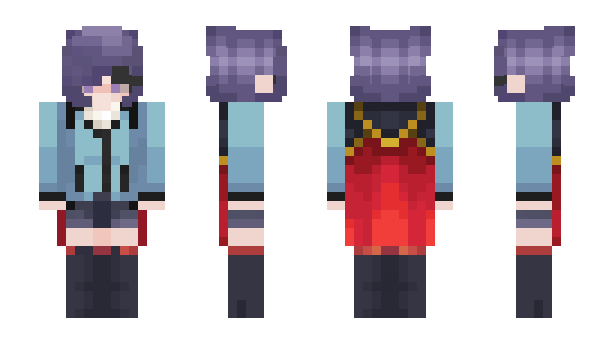Minecraft skin Ashmoda1