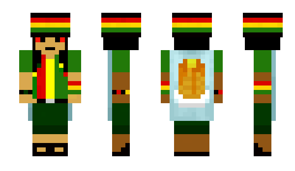 Minecraft skin unalertt
