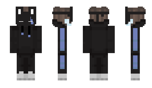 Minecraft skin thegraysin